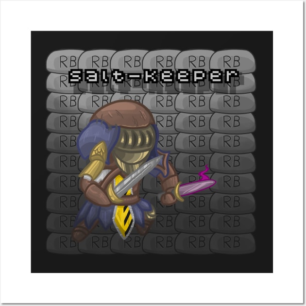 PeaceKeeper, keep the salt Wall Art by D0om_co0kie